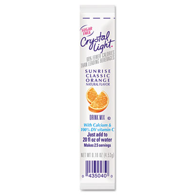 Picture of Crystal Light. 00504 On the Go&#44; Sunrise Orange&#44; .16 oz Packets&#44; 30-Box