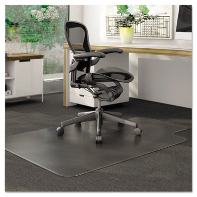 Picture of Deflect-O CM13113 DuraMat Chair Mat For Low Pile Carpet- Rectangle- Vinyl- 36w x 48h- Clear