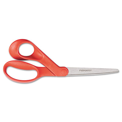 Picture of Fiskars 94507797J Our Finest Left-Hand Scissors- 8 in. Length- 3.3 in. Cut- Red