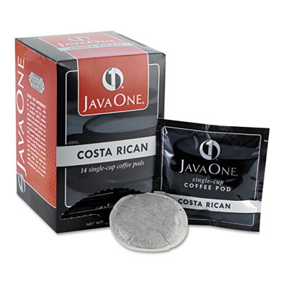 Picture of Java 30400 Coffee Pods- Estate Costa Rican Blend- Single Cup- 14-Box