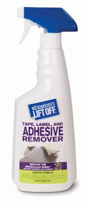 Tape and Adhesive Remover, 22 oz, Trigger Spray Bottle, 6 PK