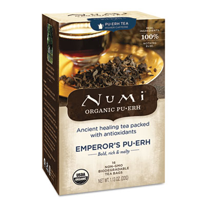 Picture of Num 10350 Organic Tea- Emperors Puerh- 16-Box