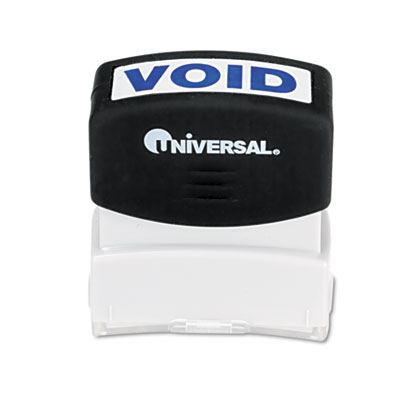 Picture of Universal 10071 Message Stamp- VOID- Pre-Inked-Re-Inkable- Blue