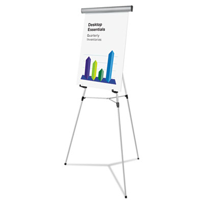 Picture of Universal 43035 Heavy Duty Presentation Easel- 69 in. Maximum Height- Metal- Silver