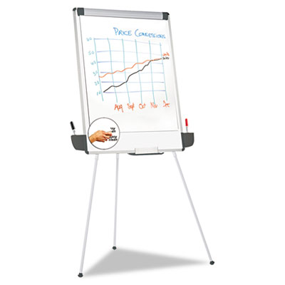 Picture of Universal 43031 Tripod Style Dry Erase Easel- 29 x 41- White-Gray