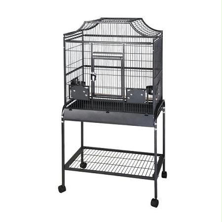 Picture of A&e Cages AE-MA2818FLB Elegant Style Flight Cage - Small-Black