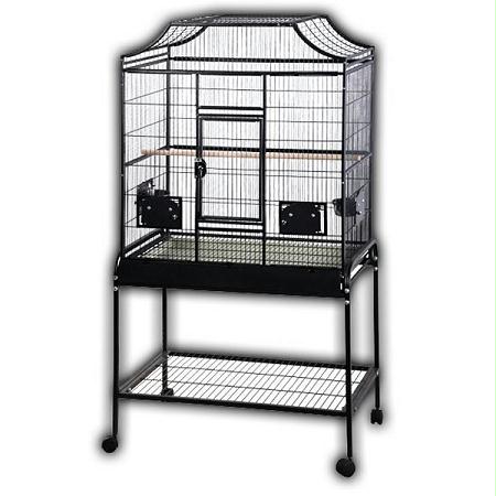 Picture of A&e Cages AE-MA3221FLP Elegant Style Flight Cage - Large-Platinum