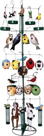 Picture of Songbird Essentials Floor Display for Birding Products - holds 30 styles