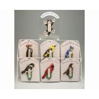 Picture of Songbird Essentials Tabletop Display for Small Window Thermometers or Single Wallhooks - holds 6 styles
