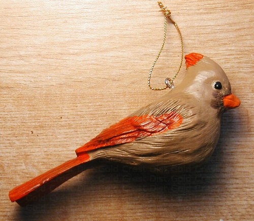 Picture of Songbird Essentials Lady Cardinal Ornament