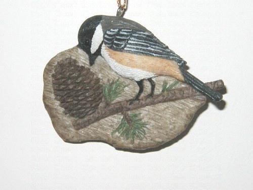 Picture of Songbird Essentials Chickadee Pine Cone Ornament