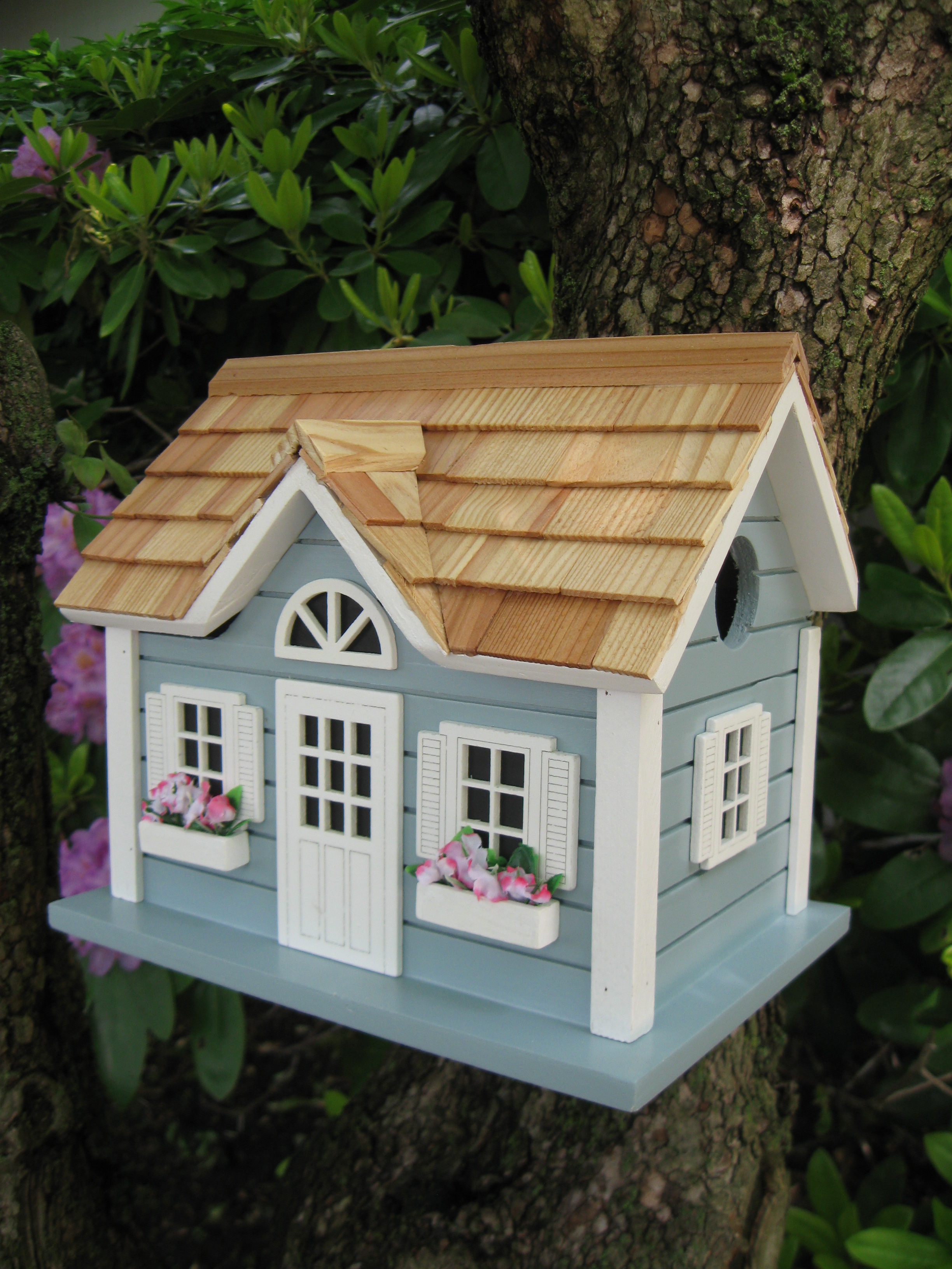 Picture of Home Bazaar HB-9302S Fledgling Series Nantucket Cottage - Blue