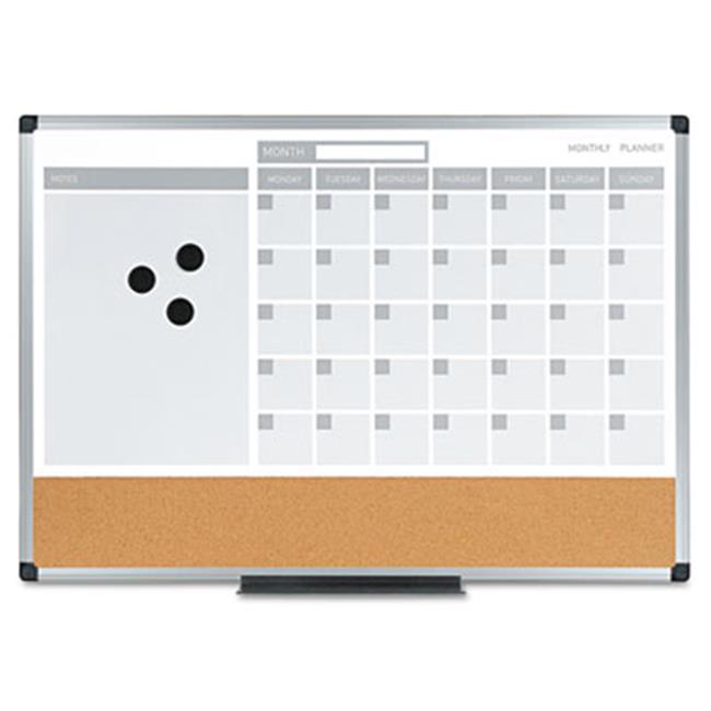 Bi-Silque Visual Communication Products MB3507186 MasterVision 3-in-1 Planner...