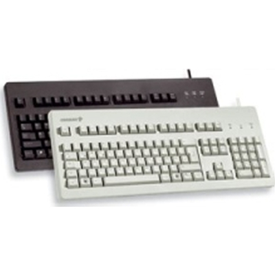 Picture of Cherry 19.7keyboard&#44; Int. 104 Position Key Layout&#44; Black&#44; Usb Connector And Ps-2 Adapt - G803000LSCEU2