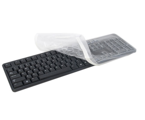 Custom Keyboard Cover For Dell Kb212b 104 Quiet Key Protects From Liquid - -  ServerUSA, SE7207