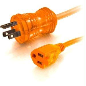 Picture of C2g 50ft 16awg Hsptl Pwr Cbl- 5-15p-5-15r Or - 48061