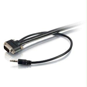 Picture of C2g 15ft Select Vga Plus 3.5mm A-v Cable M-m Audio-video Monitor Cable Constructed Usi - 50227