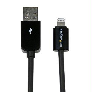 Picture of Startech  2m - 6ft - Long Black Apple 8-pin Lightning Connector To Usb Cable For Iphone - Ip - USBLT2MB