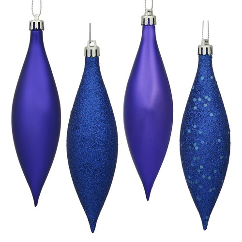 5.5 in. Cobalt Blue Drop 4 Finish Asst 8-Bx