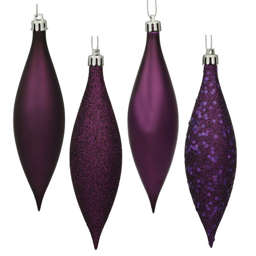 5.5 in. Plum Drop 4 Finish Asst 8-Bx