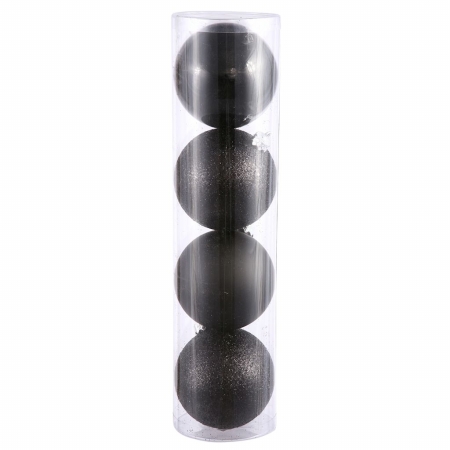4.75 in. Black 4 Finish Ball Asst 4-Box
