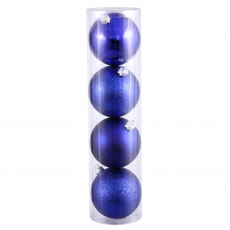 4.75 in. Colbalt Blue 4 Finish Ball 4-Box