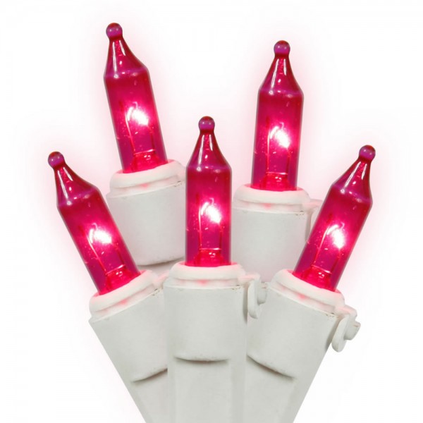 100Lt Pink-Ww Ec Lock Set 5.5 in. Sp 46 ft. L