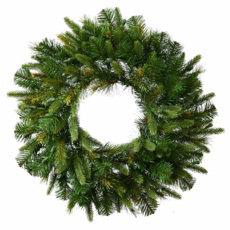 24 in. Cashmere Wreath 120 Tips