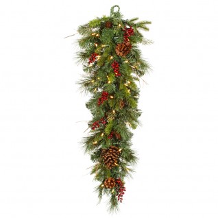 36 in. Cibola Mix Teardrop LED 50WmWht