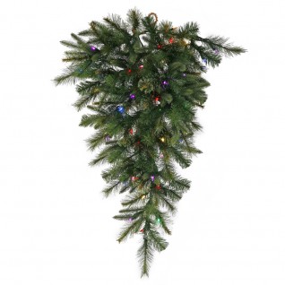 36 in. Cashmere Teardrop 50Multi B-O Timer