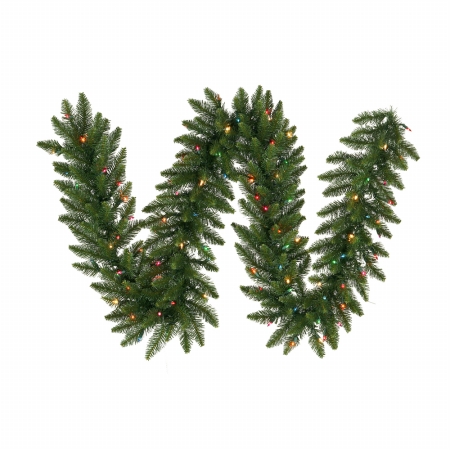 9 ft. x 16 in. Camdon Garland 150LED Multi