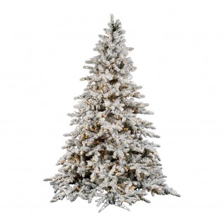 Picture of Vickerman A895146 4.5 ft. X 41 in. Flocked Utica Dura-Lit 250CL