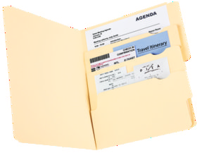 10771 Pendaflex Divide it Up File Folders 11.625x9.5 Manila