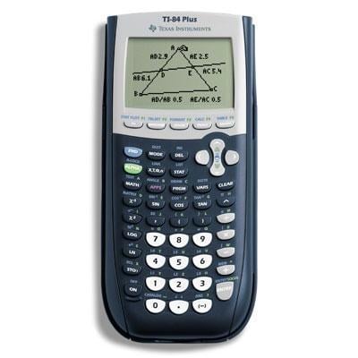Picture of Texas Instruments 84PL-TBL-1L1-K 84 Plus Graphing Calculator Black