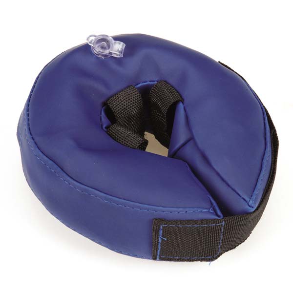 Picture of Total Pet Health TP3630 12 19 Inflatable Collar Sm Blue