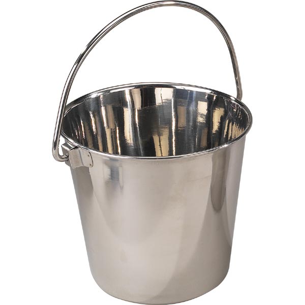 Picture of Proselect ZW144 04 Heavy Duty Stainless Pail 128oz