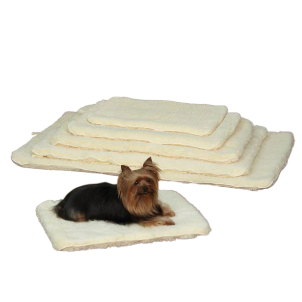 Picture of Slumber Pet ZA427 41 55 Dbl Sided Sherpa Mat Lrg Natural
