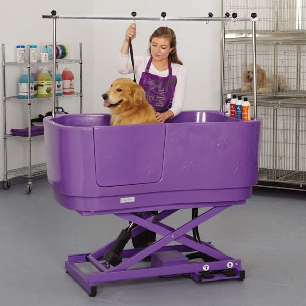 Picture of Master Equipment TP5856 79 Poly Pro Lift Grooming Tub Pur