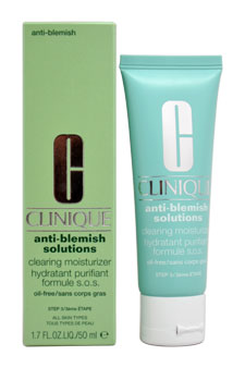 Picture of Clinique 1.7 oz Anti-Blemish Solutions Clearing Moisturizer Oil Free - All Skin Types