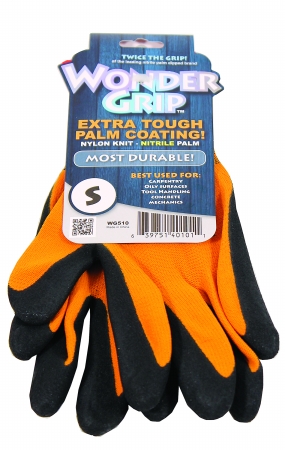 Wonder Grip Extra Tough Garden Gloves Small Sienna WG510S