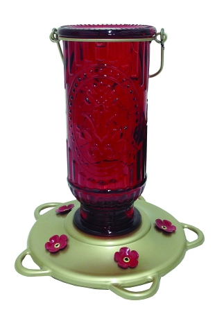 Picture of Classic Brands Vintage Hummingbird Feeder 20 Ounce Red 60