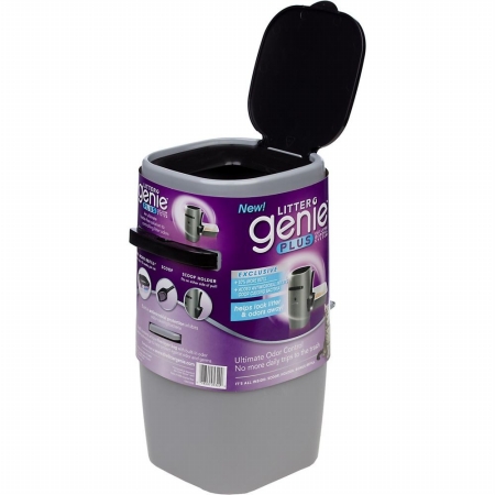 Picture of Litter Genie Litter Genie Plus Cat Litter Disposal System Silver X0532000