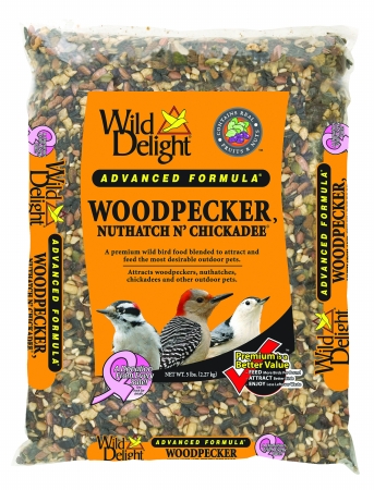 Picture of D&D Commodities Wild Delight Woodpecker- Nuthatch N Chickadee Food 5 Lb 364050