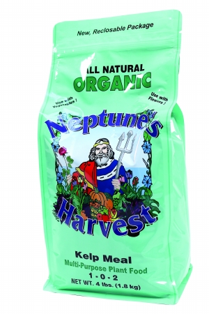 Organic Kelp Meal 1-0-2 Multi Purpose Plant Food 4 Pound KM 604