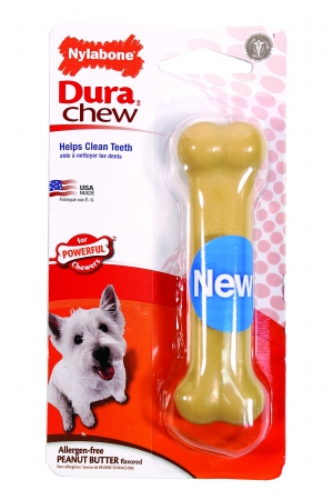 Dura Chew Bone Dog Chew Regular Peanut Butter NPB102P