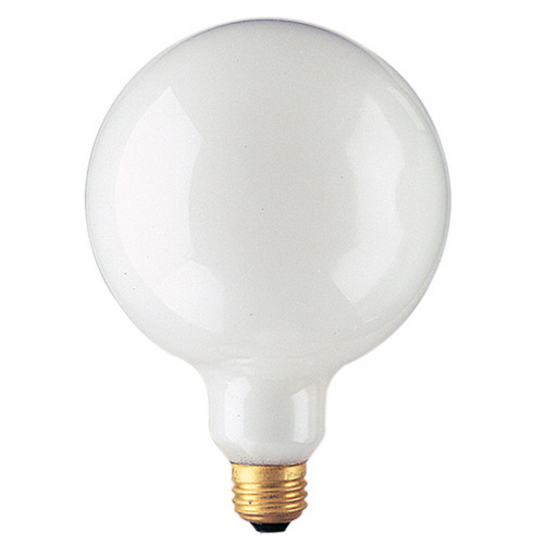 Picture of Bulbrite Pack of (12) 25 Watt Dimmable White G40 Incandescent Light Bulbs with Medium (E26) Base  2700K Warm White Light