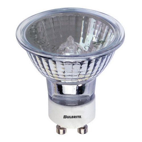Picture of Bulbrite 620135 FMwith GU10 35-Watt Dimmable Halogen MR16 Lensed- GU10 Base- Clear  - Pack of 6