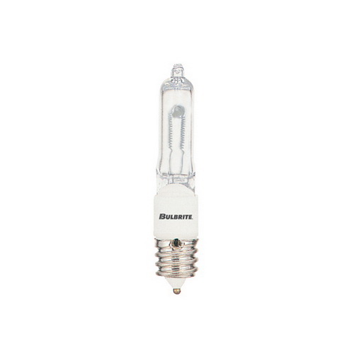 Picture of Bulbrite 610032 Q35FR-MC 35-Watt Dimmable Halogen JD Type T4- Mini-Candelabra Base- Frost  - Pack of 5