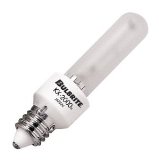 Picture of Bulbrite KX2000 Pack of (2) 20 Watt Dimmable Frost T3 Xenon Light Bulbs with Mini-Candelabra (E11) Base  2700K Warm White Light