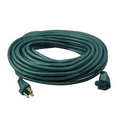 Picture of Coleman Cable 023568805 40 ft. SJTW Green Extension Cord
